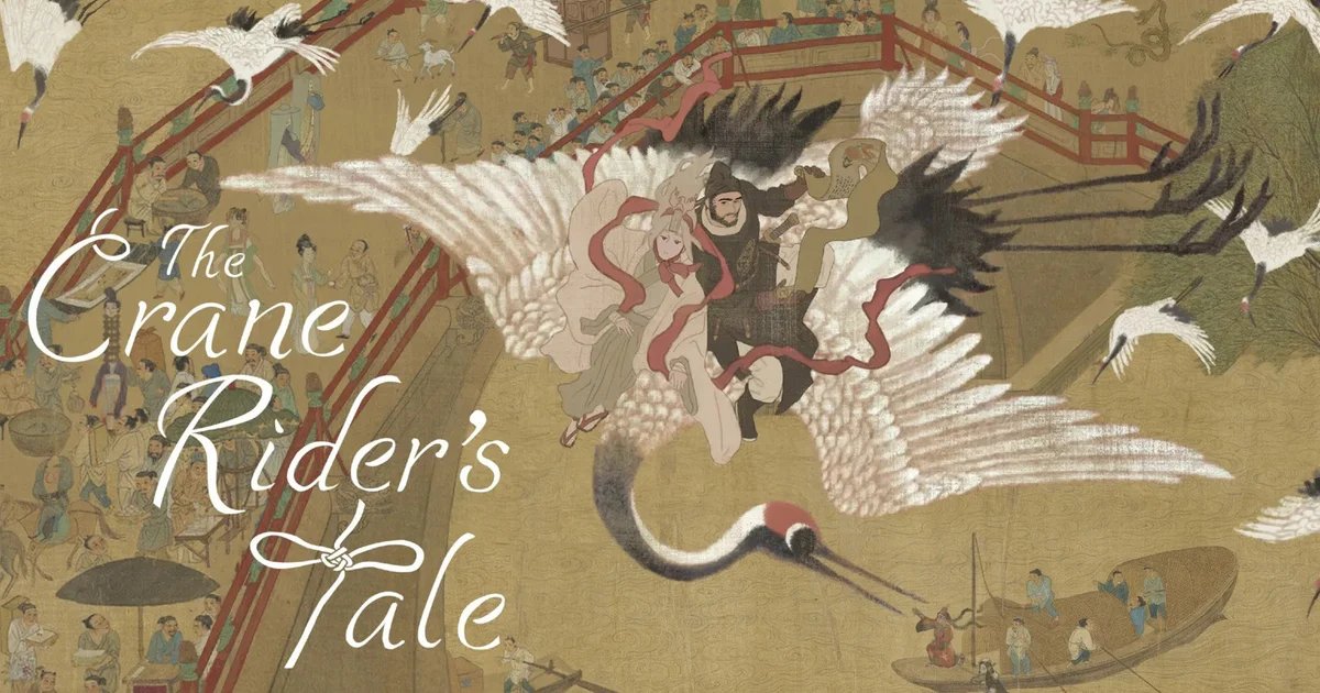 Solve a murder mystery by flying people around on your giant crane in the Disco Elysium and Chinese folktale inspired The Crane Rider’s Tale