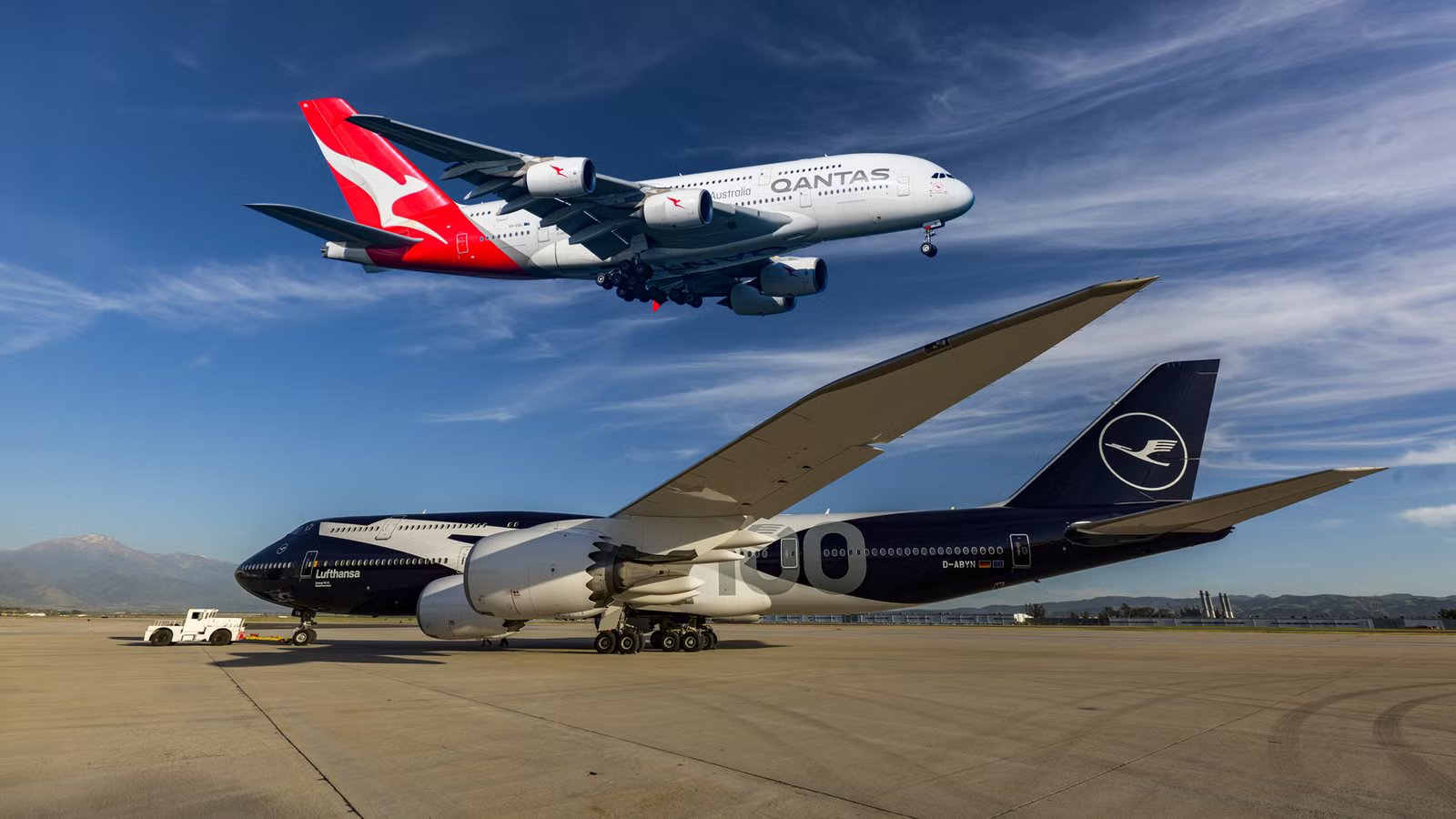 The Striking Differences Between The Boeing 747-8 & Airbus A380