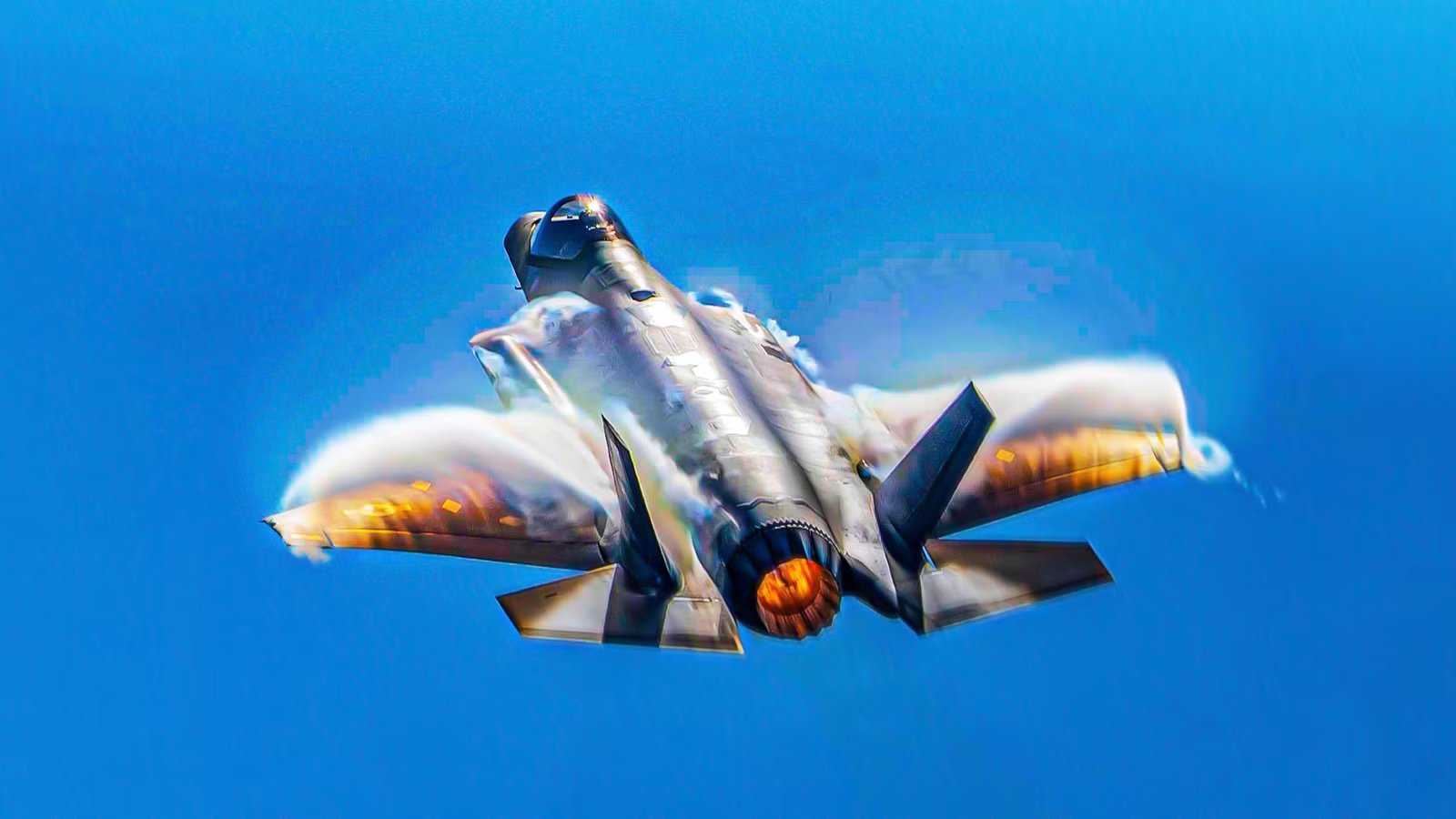 At Top Speed, This Is How Fighter Jets Like The F-35 Perform