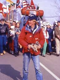 a man decides to go for a walk.