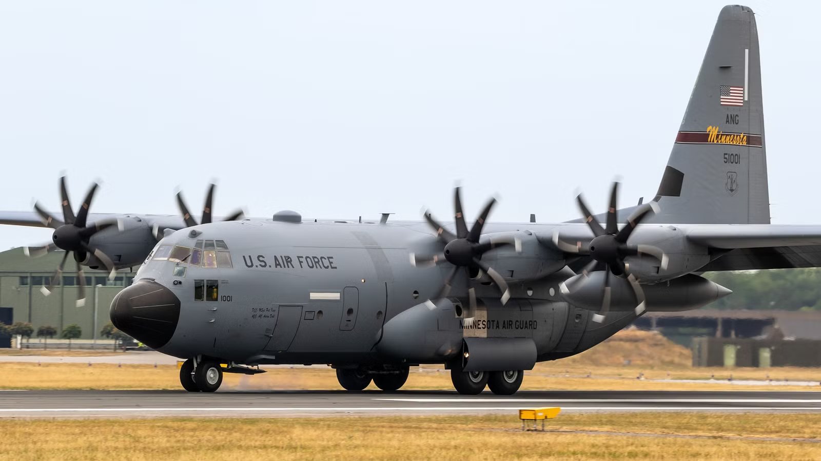 USAF C-130 Hercules Sustains ‘Extensive Damage’ In Hatchet Attack At Shannon Airport