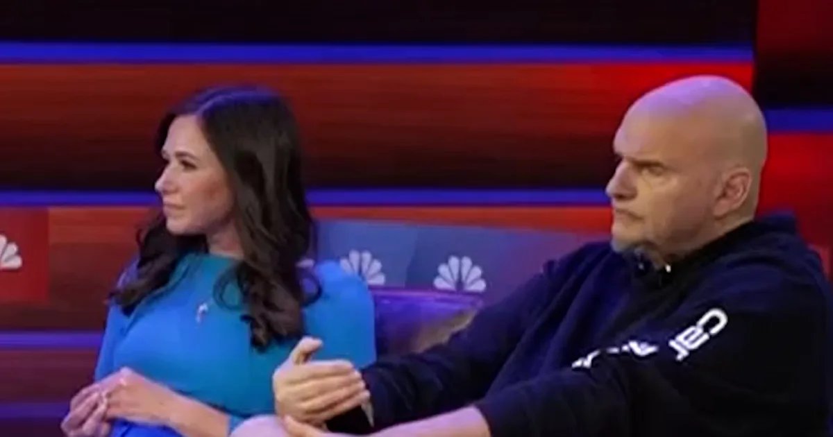 Sen. Britt discusses visiting Sen. Fetterman at hospital