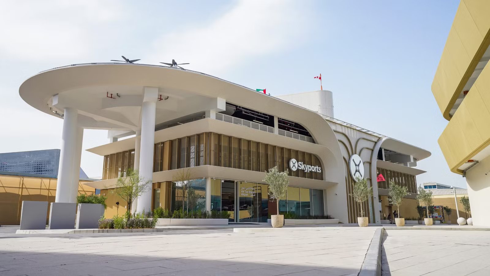 The US Is Next: World’s First Air Taxi ‘Vertiport’ Completed In Dubai