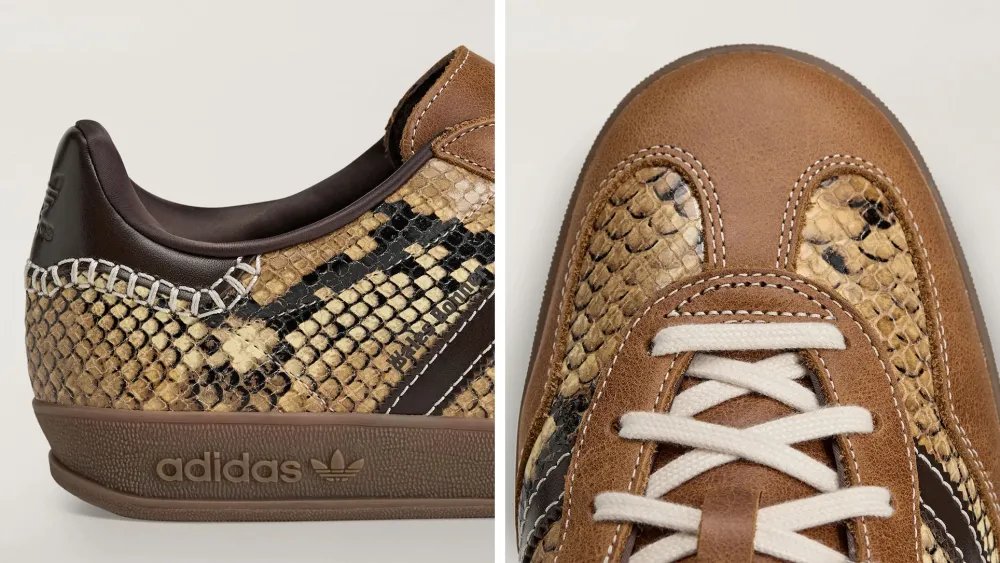 Wales Bonner Gives Adidas’ Gazelle a New Rattlesnake Treatment