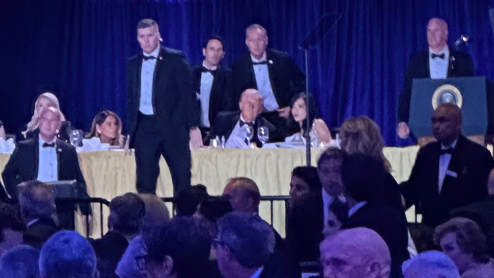 White House correspondents’ dinner shooting: Timeline of chaos