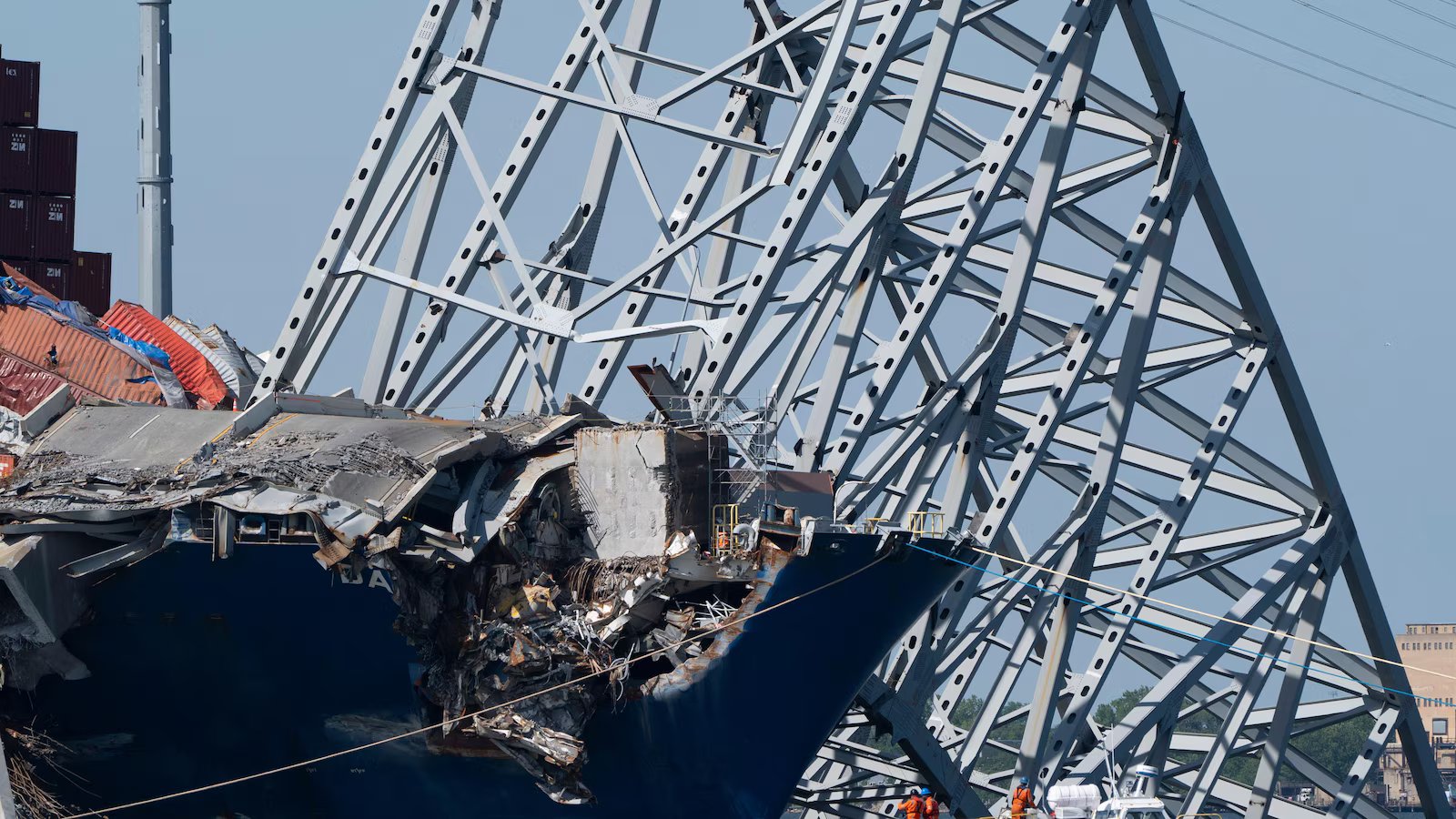 Maryland settles with owner and operator of ship that crashed into bridge