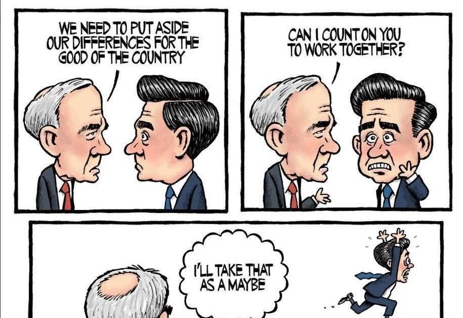 Cathie from Canada: Noted in passing: comments about Poilievre v reality, the Canadian economy, and the Iran War