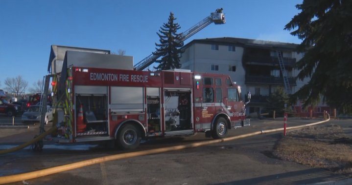 Northeast Edmonton apartment fire sends 1 to hospital, displaces 200 people – Edmonton
