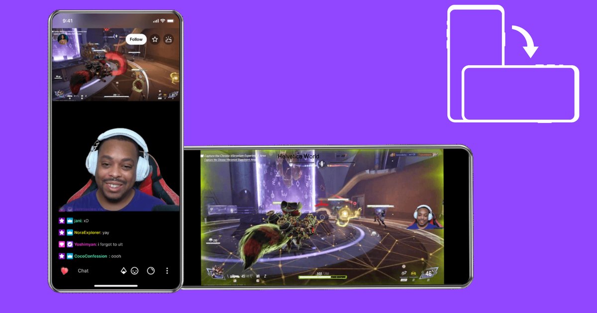 Twitch’s new Dual Format feature lets streamers broadcast horizontally and vertically at the same time