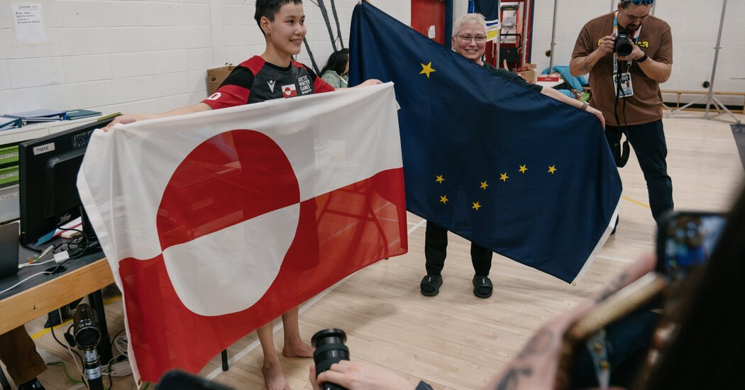 At the Arctic Games, Canada and Greenland vs. Trump Feels Like Its Own Sport