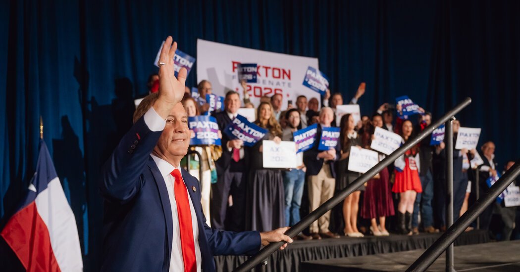 Texas Elections Live Updates: Republican Voters Choosing Nominee for Key Senate Battle