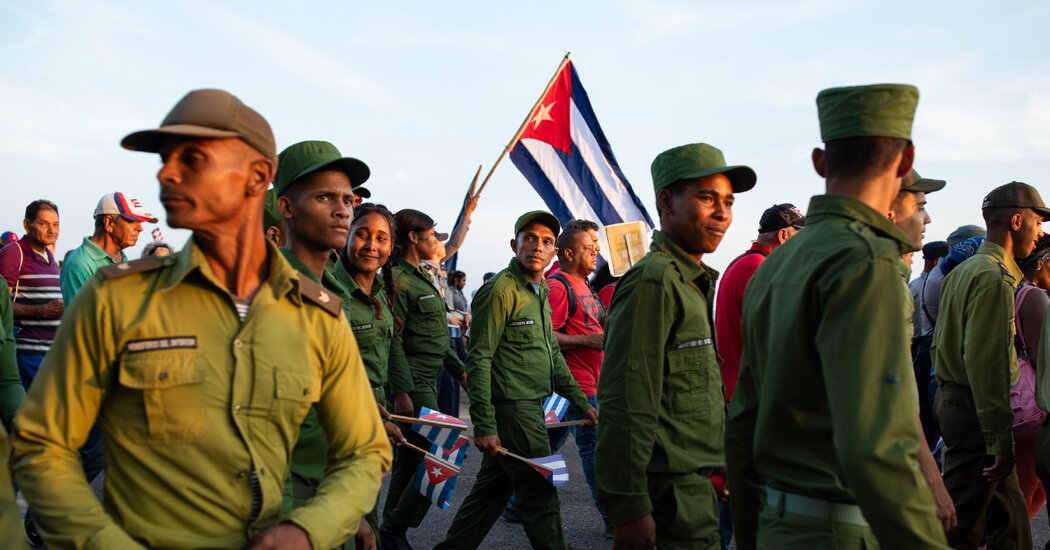 On May Day Cuba’s Communist Leaders Deliver a Defiant Tone to the U.S.
