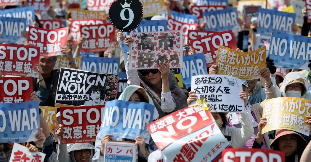 Why Antiwar Protesters are Rallying in Japan