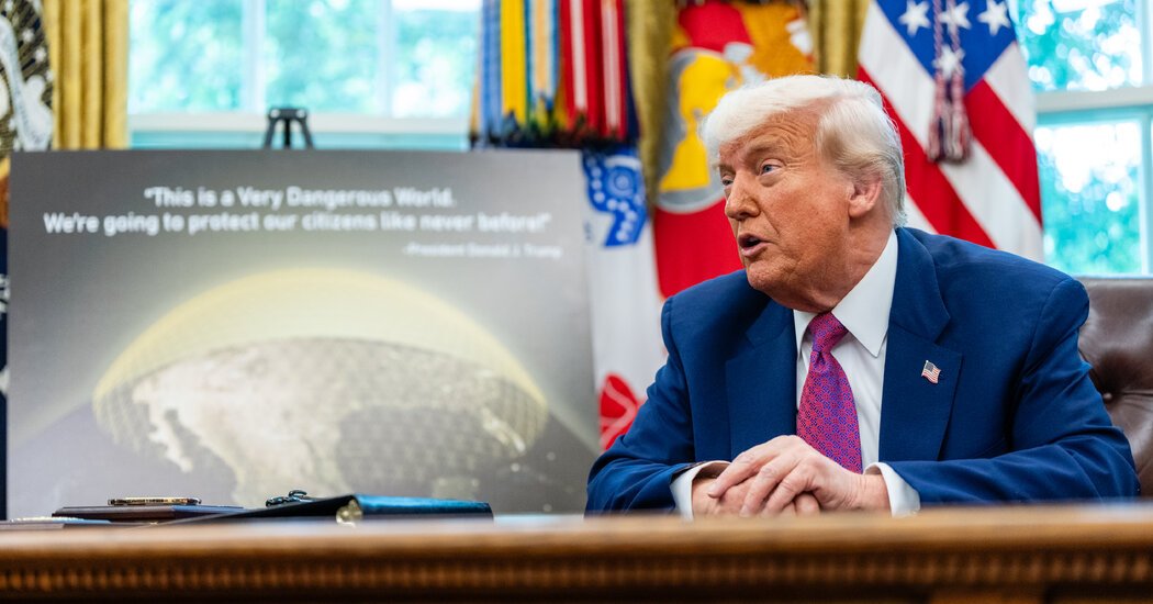 Trump’s ‘Golden Dome’ Missile Defense Plan Could Cost $1.2 Trillion