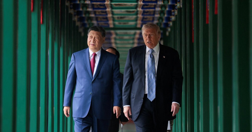 In Photos and Video: President Trump Goes to China