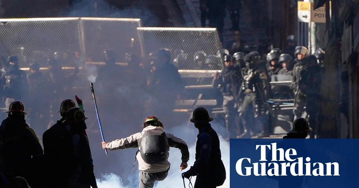 Bolivia rocked by protests as US warns of ‘coup d’état’ | Bolivia