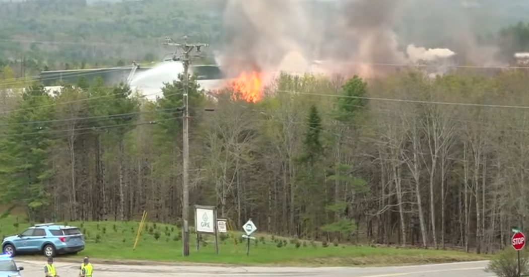 Explosion at Maine Lumber Mill Draws Large Emergency Response
