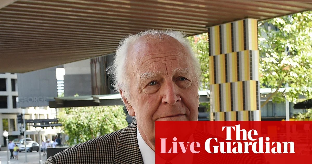 Australia news live: Peter Hollingworth dies aged 91; one dead and four injured in Sydney shooting | Australia news