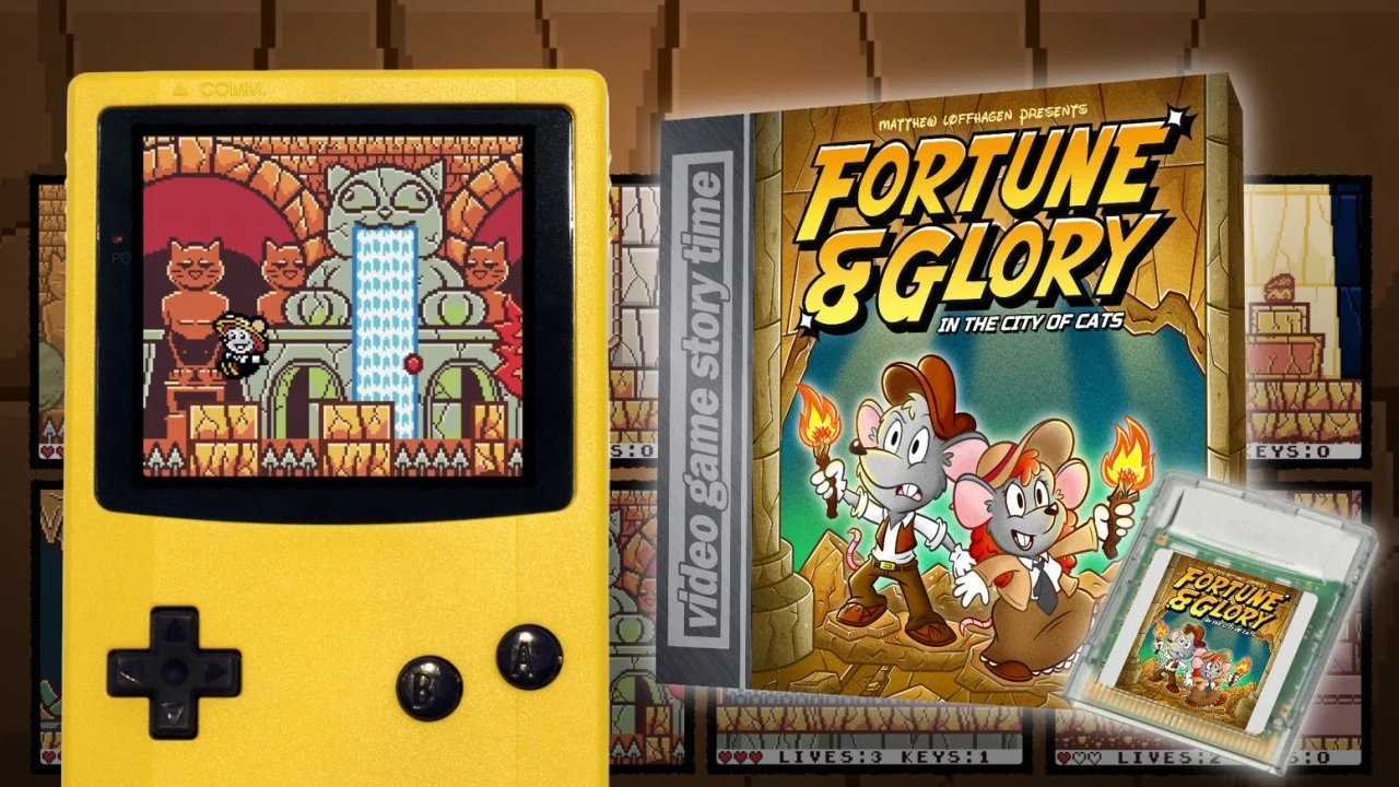 Move Over, Indy – This New Game Boy Color Indie Wants Some ‘Fortune & Glory’