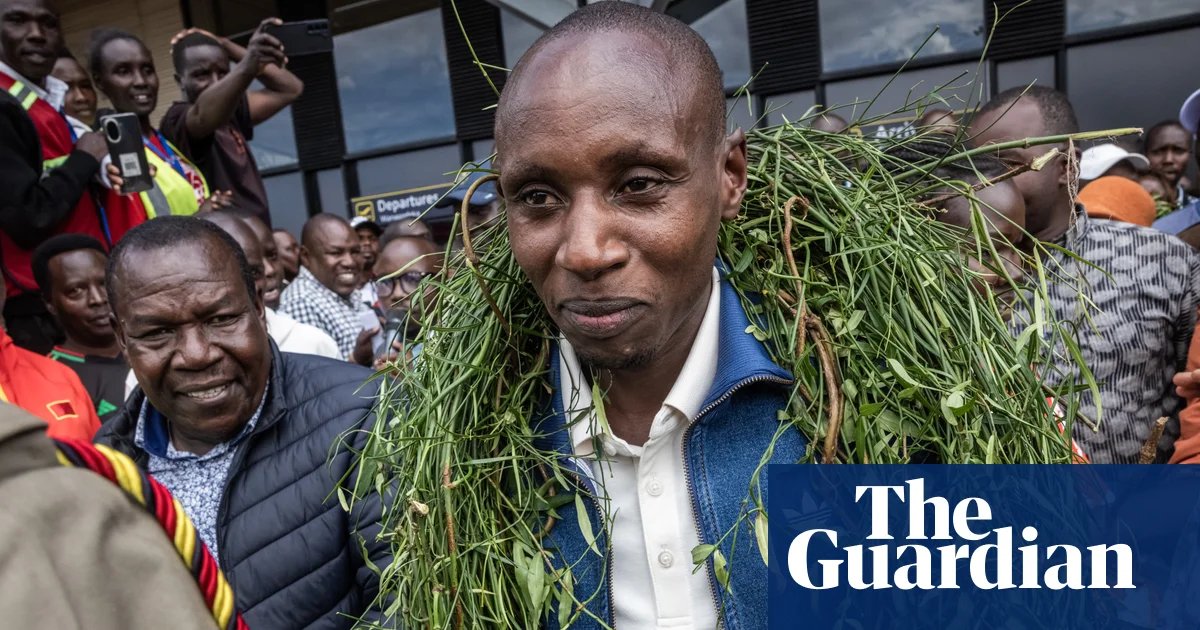 Sabastian Sawe receives hero’s welcome in Kenya after sub-two hour marathon feat | Kenya