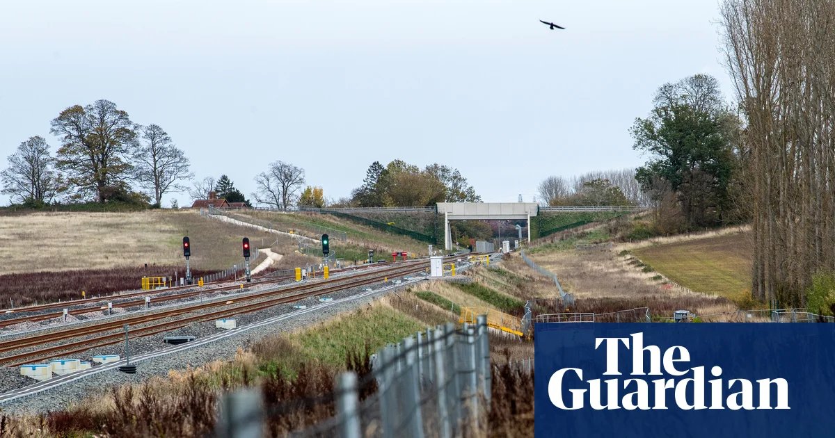 ‘People can see it – but can’t use it’: mystery of completed East-West Rail line that has no passenger trains | Rail transport