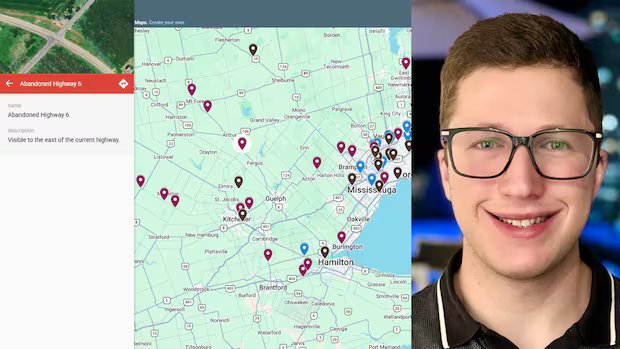 Ontario map highlights highway oddities from submerged roads to abandoned bridges