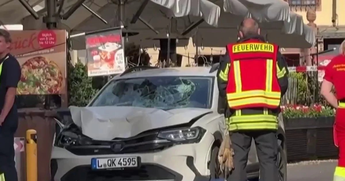 German authorities have a suspect in custody after two killed in car ramming