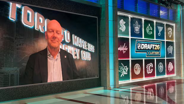 Toronto Maple Leafs secure No. 1 pick after winning NHL draft lottery