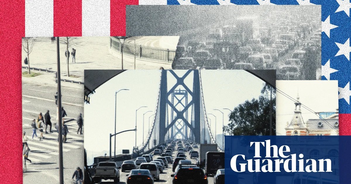 How car-loving American cities fell so far behind their global peers on public transit | US news