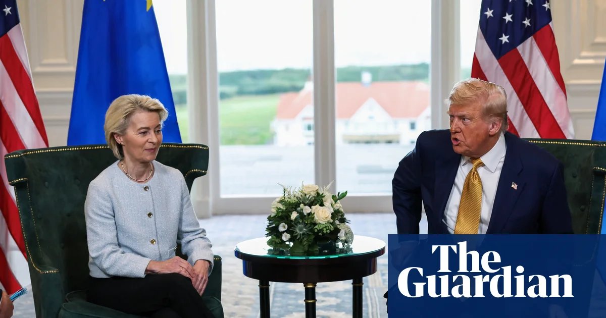 Trump gives EU until 4 July to ratify trade deal or face ‘much higher’ tariffs | Trump tariffs