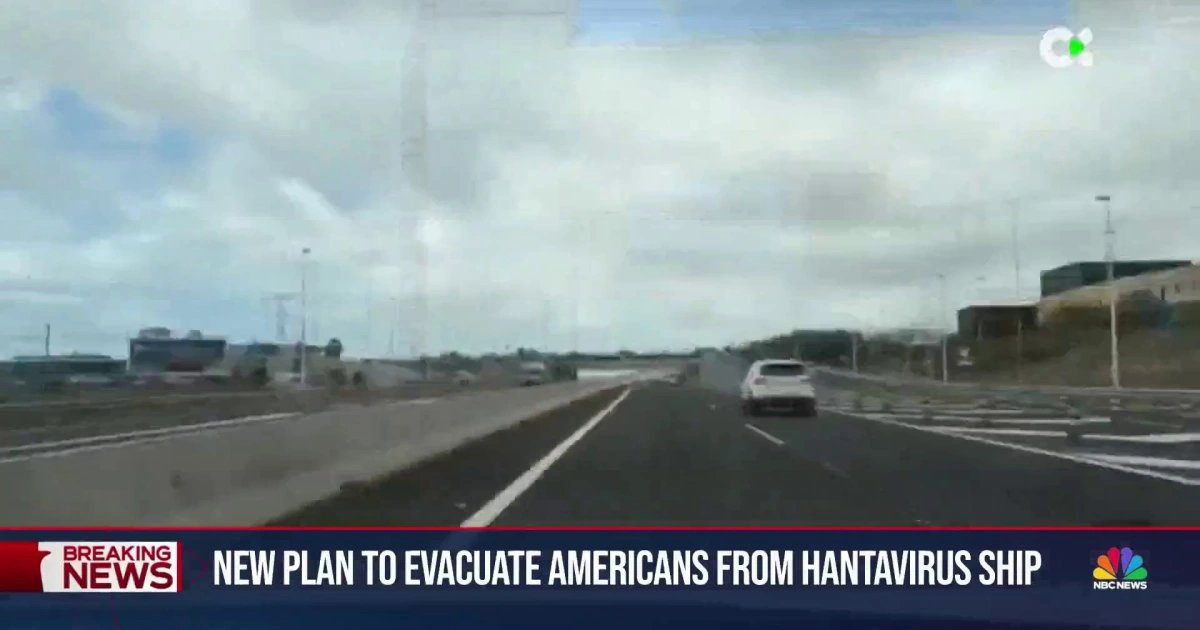 New plan to evacuate Americans from Hantavirus cruise