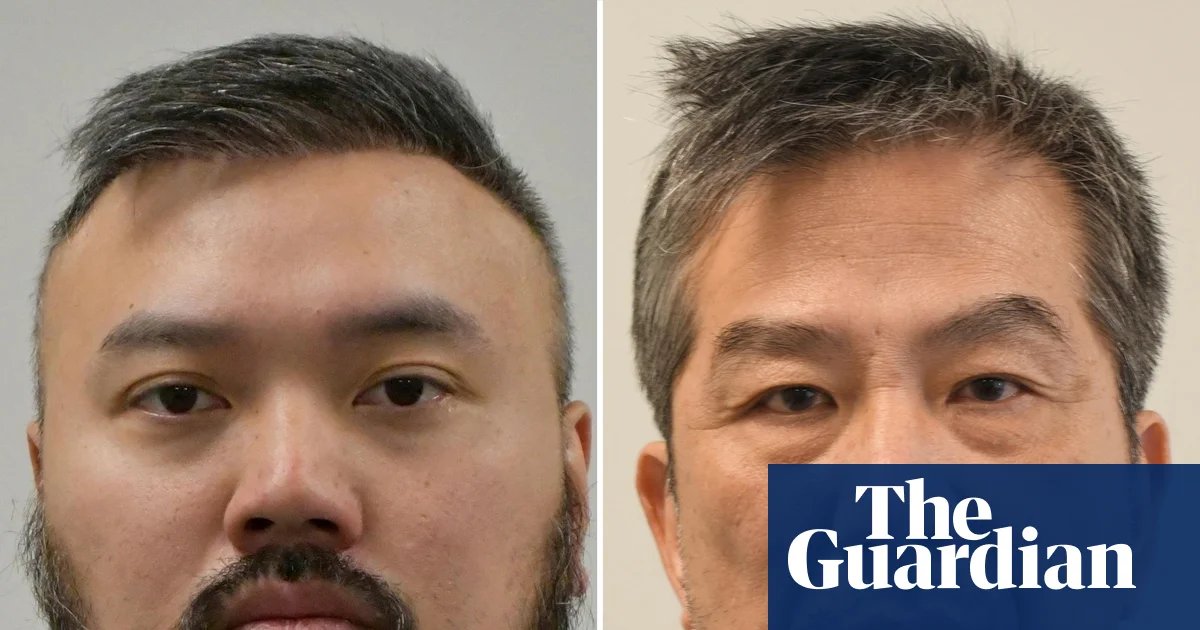 Two men first in British history to be found guilty of spying for China | Crime