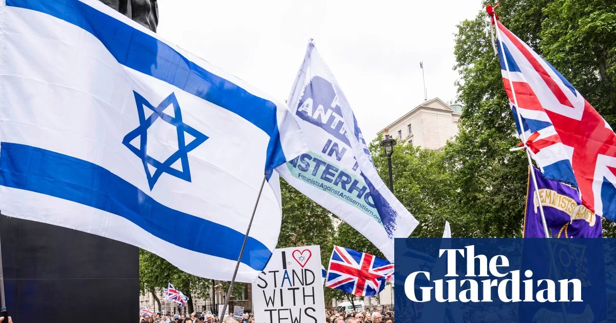 Thousands attend rally against antisemitism outside Downing Street | Antisemitism