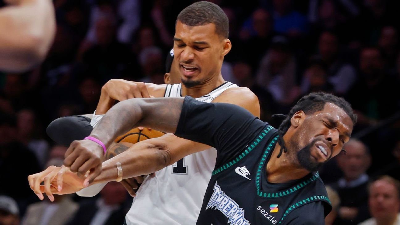 Victor Wembanyama ejected from Game 4 for elbowing Naz Reid