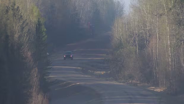 ‘Raining down ash’: Fast-moving wildfire continues to rage near Whitecourt, Alta.