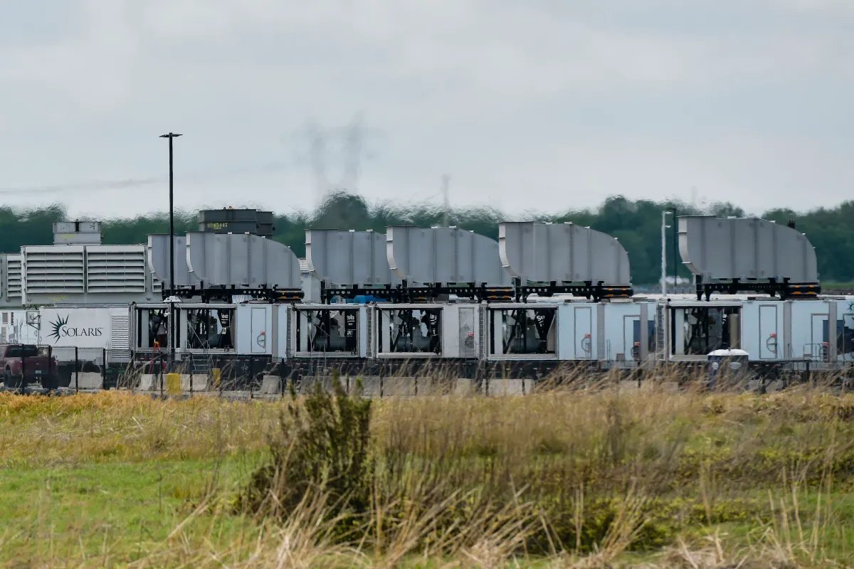 Musk’s xAI is running nearly 50 gas turbines unchecked at its Mississippi data center