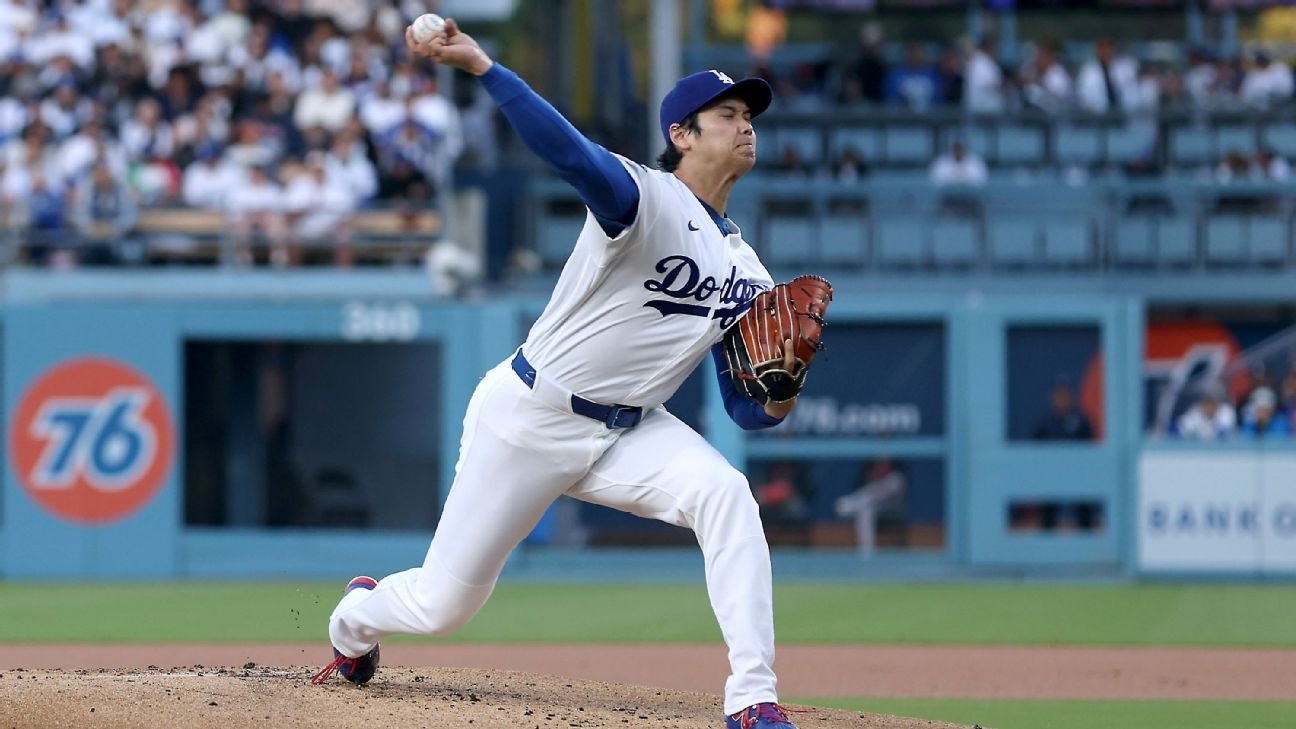 Amid slump, Ohtani keeps up mound dominance in win over Giants