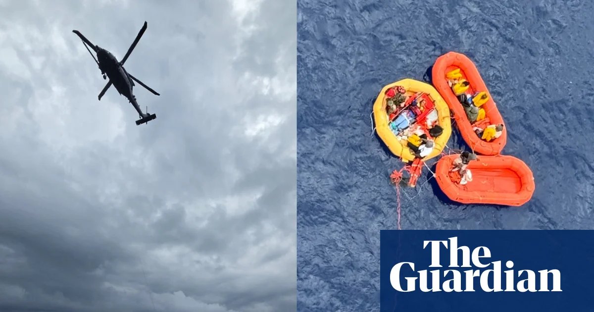 Florida crew recounts ‘miraculous’ Atlantic plane rescue with fuel low | US news