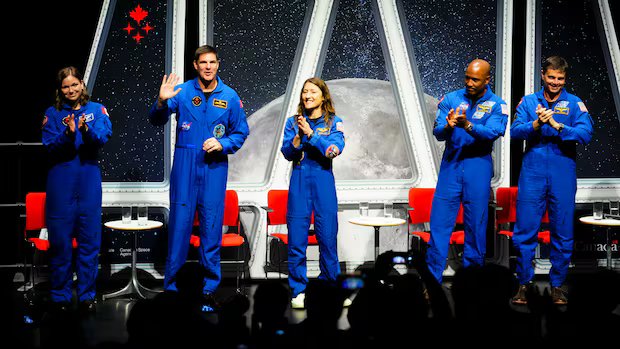 Artemis II crew gets hero’s welcome at Canadian Space Agency in Quebec