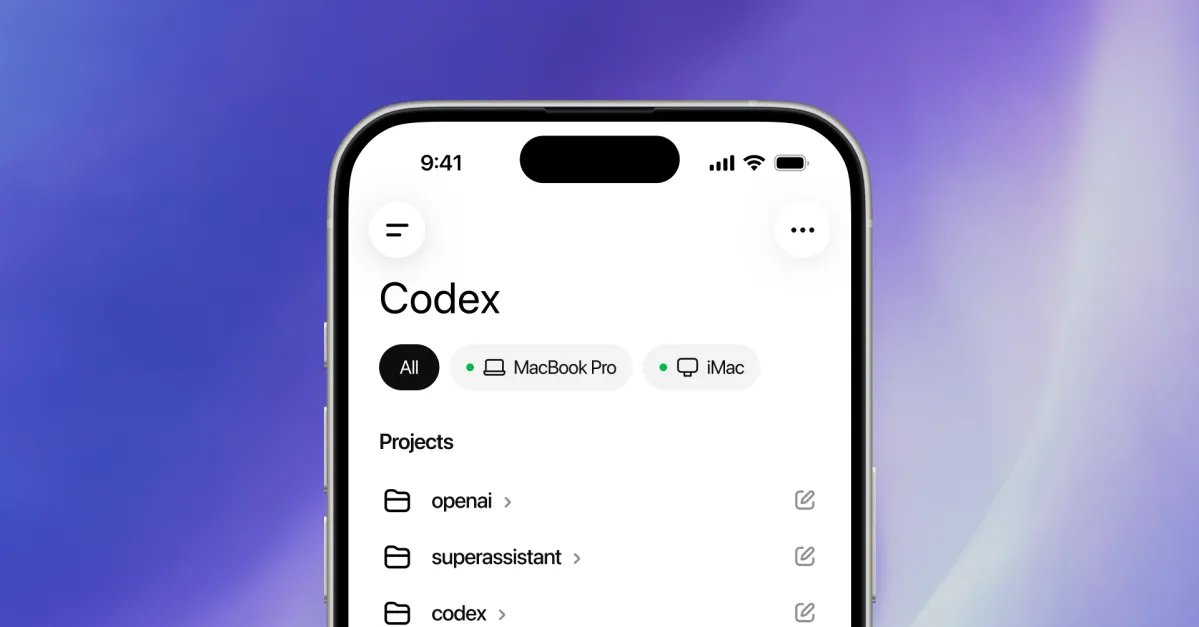 OpenAI’s Codex is now in the ChatGPT mobile app