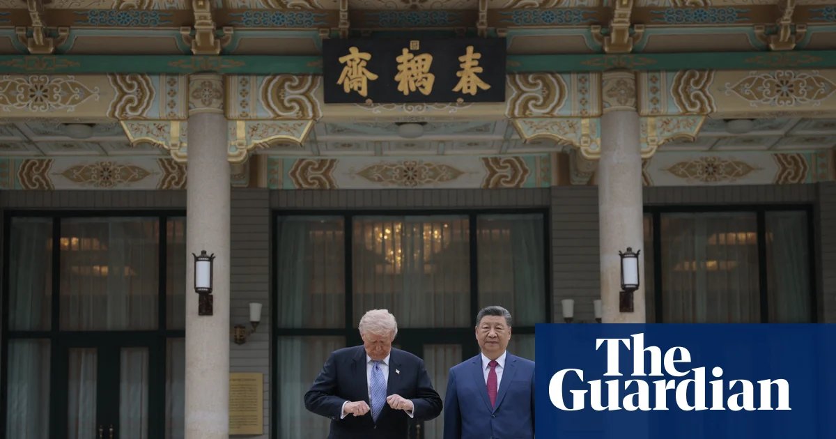 Trump-Xi accord on Iran elusive as US president’s China trip winds down | China