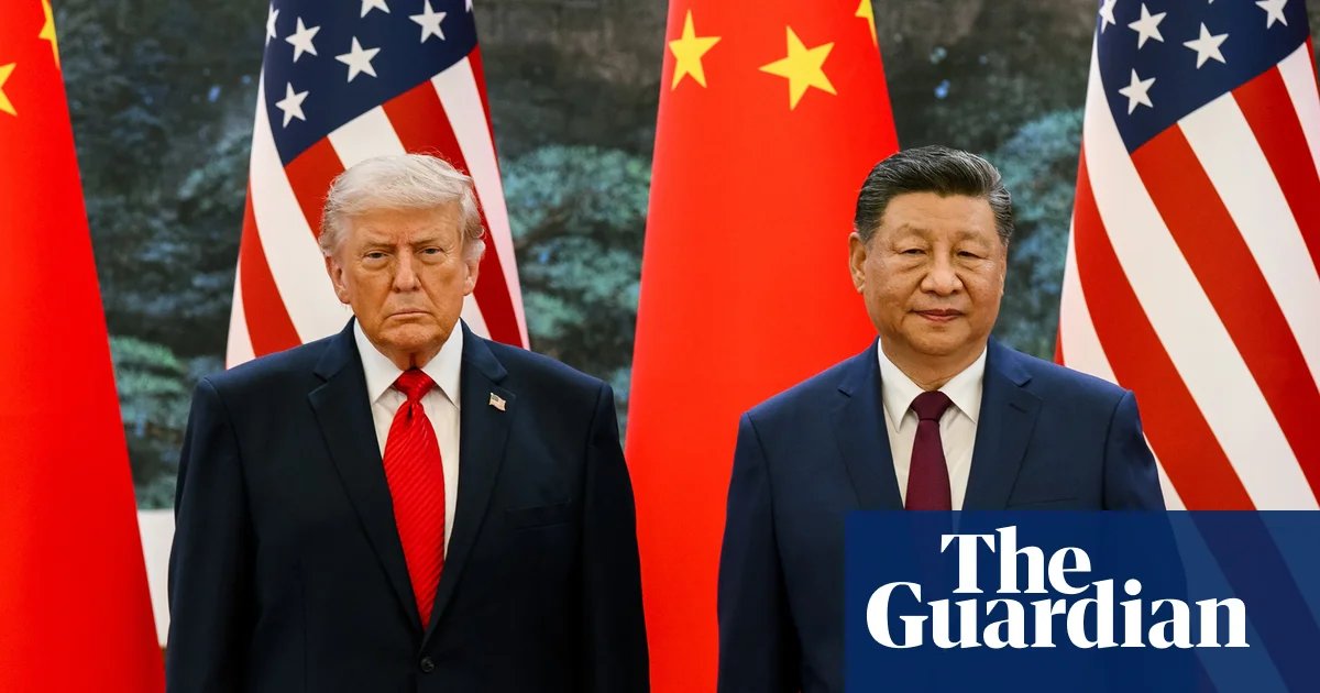 Men in the mirror: Trump and Xi’s suits put ‘chameleon effect’ to test in Beijing | Donald Trump