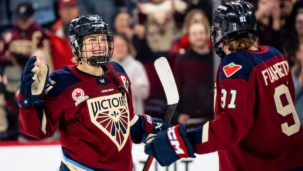With her team 1 win away from 1st Walter Cup, Marie-Philip Poulin’s legend continues to grow