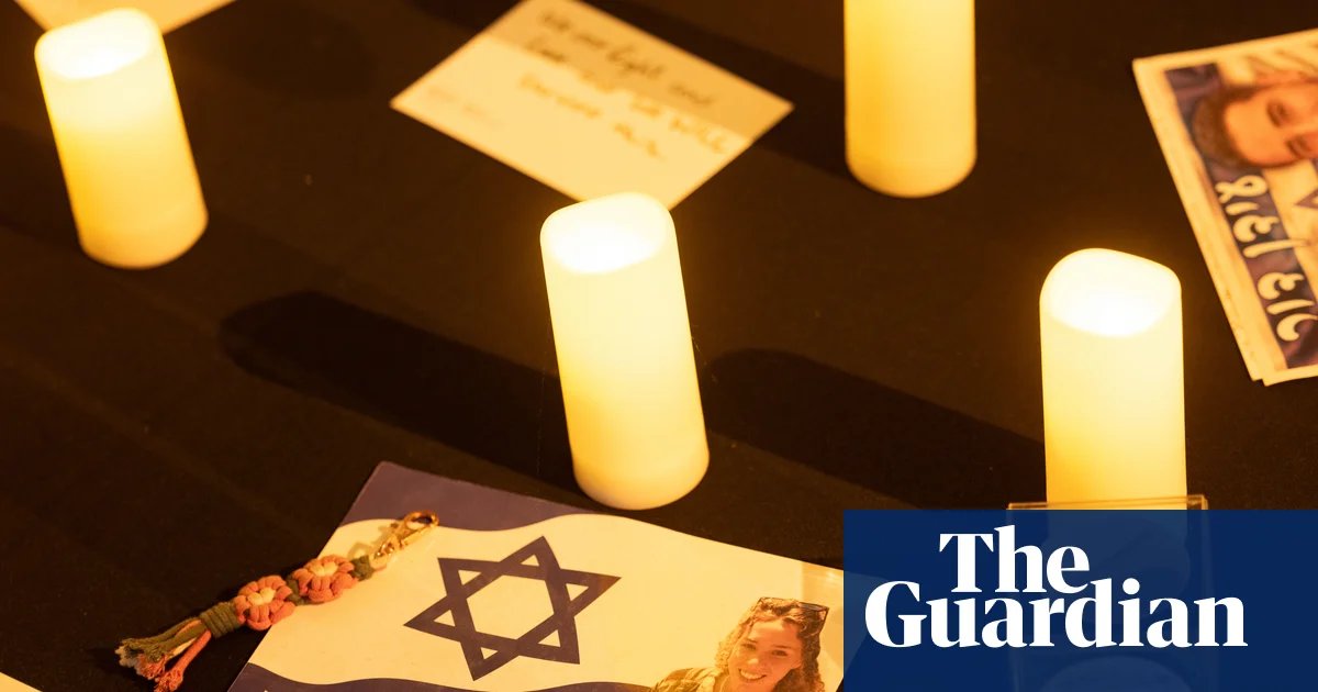 ‘Come in for one minute’: Israeli survivor’s appeal to doubters as 7 October exhibition opens in London | London