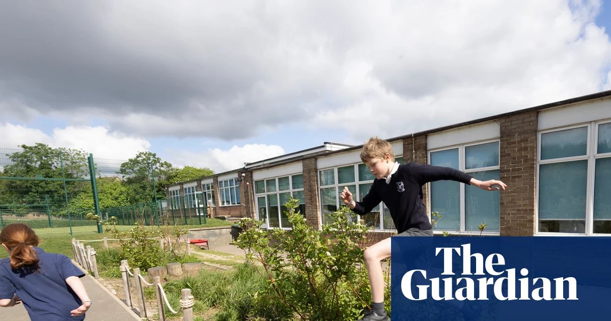 ‘It’s put the joy levels up’: the flood-prone London school with a climate-adapted playground | Environment