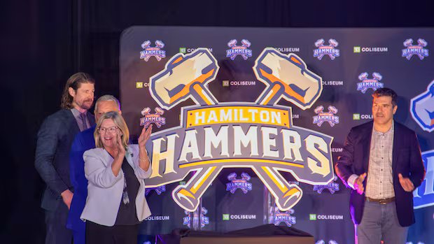 Hamilton’s new American Hockey League team will be called the Hammers