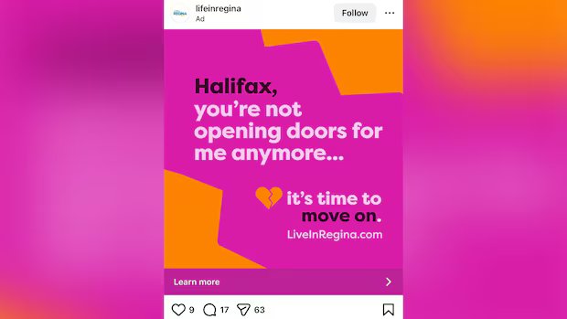 Halifax mayor says office had ‘good laugh’ over Regina ad