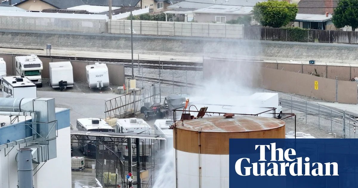 California: 40,000 people ordered to evacuate over chemical leak fears | California