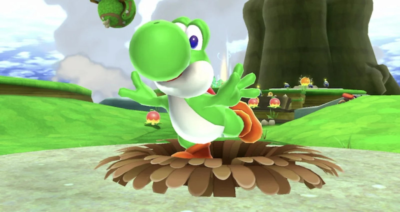 Random: Nintendo’s New Yoshi Game Contains A Galactic Easter Egg