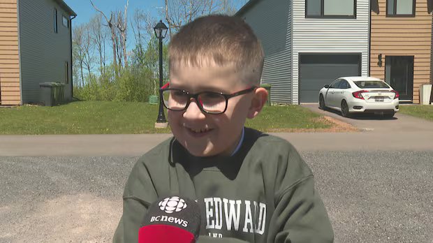 ‘We got to the finish line’: 9-year-old P.E.I. boy enjoys homecoming after heart transplant